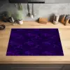 Patroon - Paars - Bloesem Inductie beschermer vinyl 3mm klein 276 -sfeer5