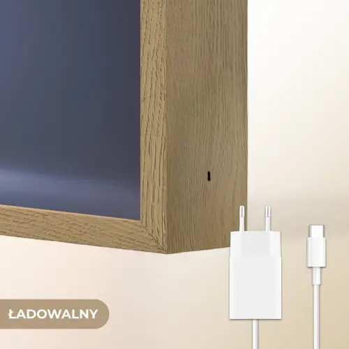 Tovenares - Magisch - Blauw - Toveren Light Box met batterij (Wandlamp kind) middel -USP_websiteoplaadbaarNL