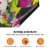 Bliksemschichten - Patroon - Marmer - Kleuren Inductie beschermer vinyl 3mm klein -zzzzzzz-td-onderkant