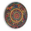 Mandala - Cirkels - Patronen Akoestische PET Vilt - Rond klein -3d