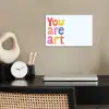 You are art - Kleurrijk - Grafisch poster papier klein -sfeer1