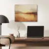 Abstract - Bruin - Modern - Herfst kleuren PET vilt klein -sfeer5