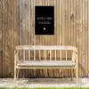 Ik heb de zomer in mijn bol - Quotes - Spreuken - André Hazes Tuinposter op houten frame 2 cm dik klein -sfeer4