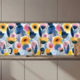 Creatief - Patroon - Kleurrijk keuken achterwand 2 middel 871 zz_3dshopping