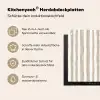 Minimalistisch - Strepen - Beige Inductie beschermer vinyl 3mm middel 274 -zzzzzzusp-haakje_DE