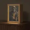 Hond - Sigaar - Hoed - Pak Light Box met kabel (Tafellamp) klein -z3d_website