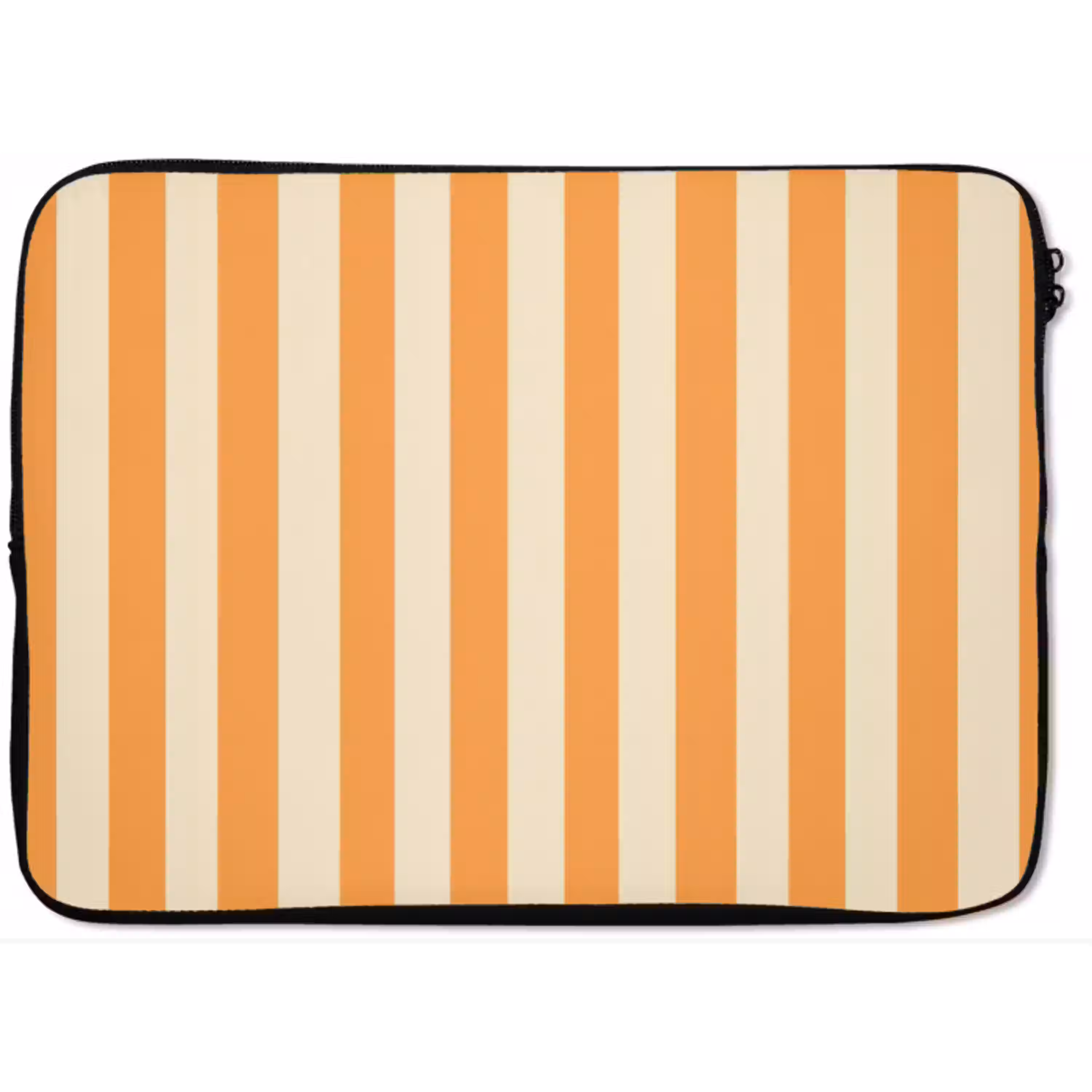 Strepen - Patroon - Oranje laptophoes neopreen klein 279 -zkaufland3dotto