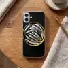 Sardines - Vissen - Rond - Zwart Apple iPhone 16 Plus klein -sfeer1