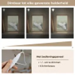 Pauwen - Wit - Natuur - Groen Light Box met kabel (Kinderlampje) klein -USP_dimbaarNL