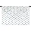 Raster - Blauw - Patroon Wandkleed katoen klein 269 -zz3d