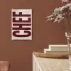 Chef - Rood - Japandi - Vintage plexiglas 5mm klein -sfeer5