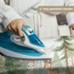 Bos - Dieren - Groen Wandkleed katoen klein -sfeer9