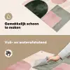 Vormen - Abstract - Cirkel - Zwart Inductie beschemer met haakjes klein -ky-schoon-nl
