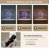 Kosmisch - lichtboom - Kerst - Kleurrijk Light Box met batterij (Wandlamp) middel -USP_lichtkleurNL