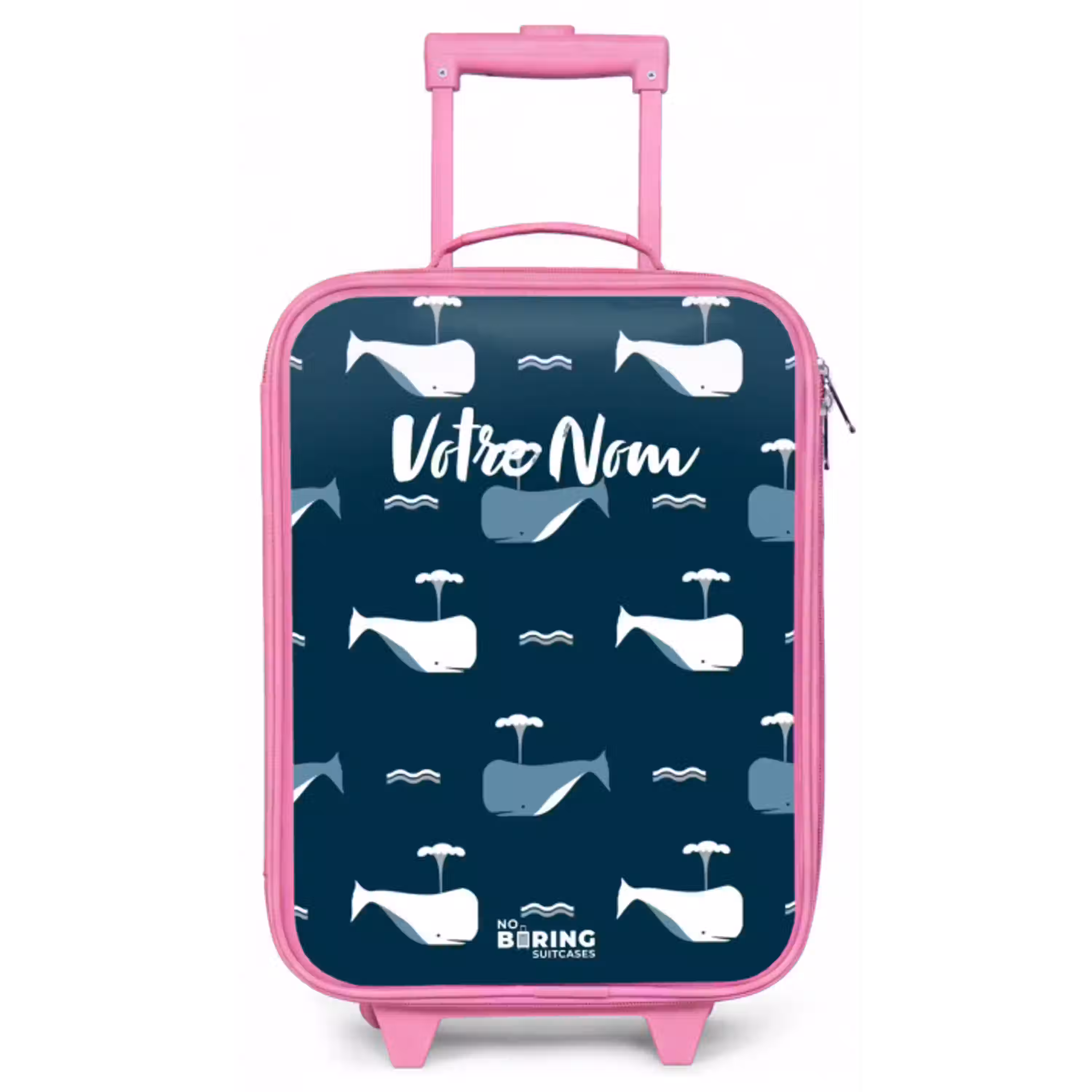 Walvisweelde Kinderkoffer - Roze klein -zz3dotto