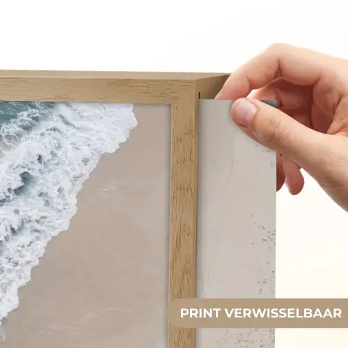 Strand - Zee - Golven Light Box met batterij (Wandlamp) middel -USP_websiteprintNL