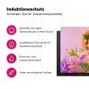 Vrouw - Abstract - Cirkel - Bloemen Inductie beschermer vinyl 3mm klein -zzzzzzz-lf-ups