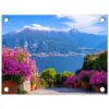 Lake Como - Italië - Landschap tuinposter los doek klein -3d