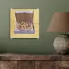 Pizza - Doos - Salami - Illustratie plexiglas 5mm klein -sfeer3
