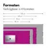 Vloeiend - Olie - Roze - Verf Muismat XXL klein 681 -sfeer5