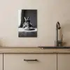 Konijn - Bunny - Zonnebril - Tafelkleed - Pasta - Schattig KitchenYeah - Keuken - Canvas klein -sfeer2