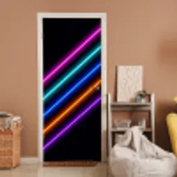 Esthetiek - Retro - Neon deurposter klein -sfeer1
