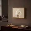 IJs - Softijs - Romig - Hoorntje - Beige Light Box met batterij (Wandlamp) middel -sfeer1