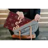Sterren - Luipaardprint - Dream - Bordeaux laptophoes neopreen klein -tas