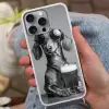 Teckel - Bier - Glas - Bril Hoesje iPhone 16 Pro Max met koord klein -sfeer3