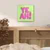 Groen - Neon - Quote plexiglas 5mm klein -sfeer4