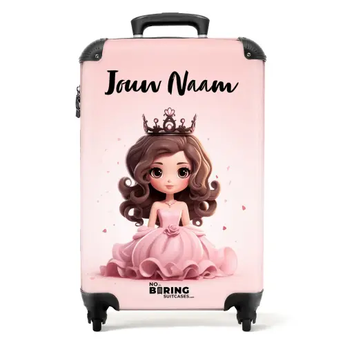 Prinses Poppy NBS - Handbagage koffer - Kinderen Unisex middel -productfoto_recht