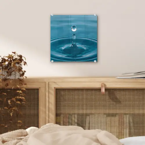 Waterdruppel - Water - Oppervlakte plexiglas 5mm klein -sfeer4