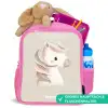 Pony in roze pastel kleuren Kinderrugzak - Roze middel -inhoud_DE