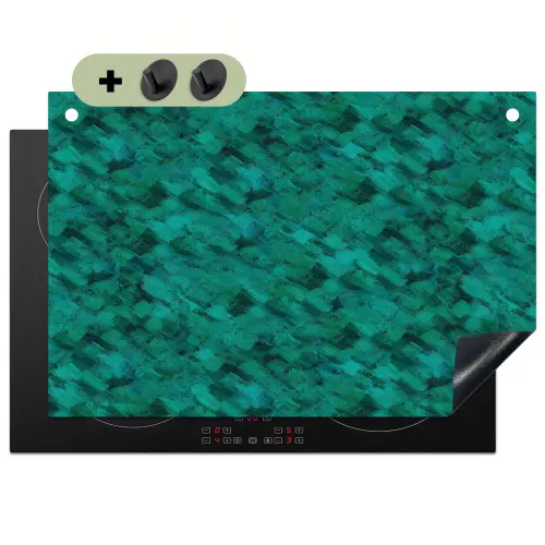 Vloeiend - Olie - Verf - Groen Inductie beschemer met haakjes klein 777 -3d