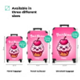 Carrie cupcake NBS - Handbagage koffer - Kinderen Unisex middel zzzzzzVergelijking_3EN