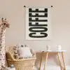 Japandi - Koffie - Decoratie - Vintage Wandkleed katoen klein -wsfeer5_kind
