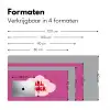 Girl power - Wolk - Roze Muismat XXL klein -sfeer5