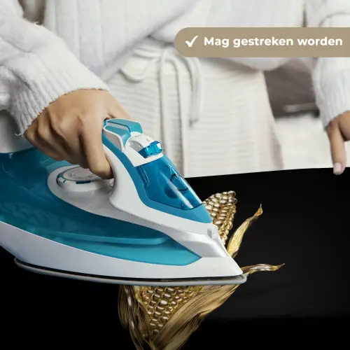 Mais - Eten - Goud - Zwart Wandkleed katoen klein -sfeer9