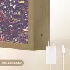Spat - Abstract - Stippen Light Box met batterij (Wandlamp) middel 907 -USP_websiteoplaadbaarNL