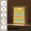 Getallen - Leren tellen voor kinderen - Getallenlijn - Cijfers - Educatief - Groen Light Box met kabel klein -USP_NL