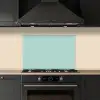 Turquoise - Patroon - Lijnen keuken achterwand spatscherm klein 900 -sfeer1