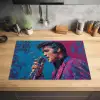 Zingende man - Glitterjas - Microfoon Inductie beschermer vinyl 3mm klein -sfeer5