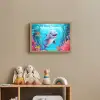 Dolfijn - Zeedieren - Onderwater - Kinderen - Meisjes Light Box met batterij (Wandlamp kind) middel -sfeer2_kind