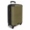 Lederen look forest groen NBS - Handbagage koffer - Kinderen Unisex middel -productfoto_3d