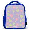 Lovely lila Kinderrugzak - Blauw middel -3d