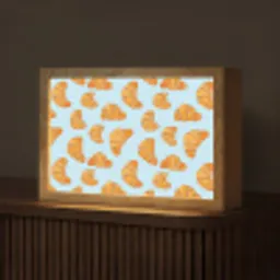Croissant - Speels - Blauw Light Box met kabel (Tafellamp) klein 924 -z3d_website