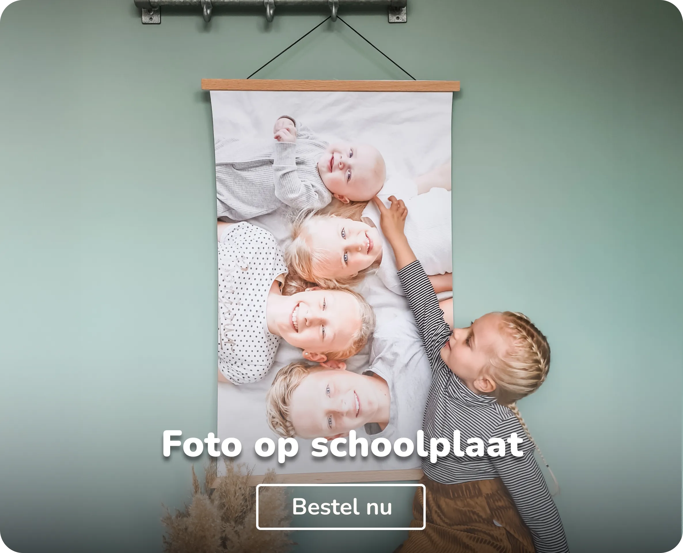 Foto op schoolplaat