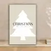 Kerstboom - Japandi - Christmas - Beige canvas 2cm klein -sfeer1
