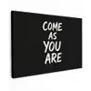 Quote - Zwart - Simpel canvas 2cm klein -z3d