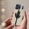Cactus - Subtiel - Groen Telefoonhoesje iPhone 17 Pro klein -sfeer3_NL